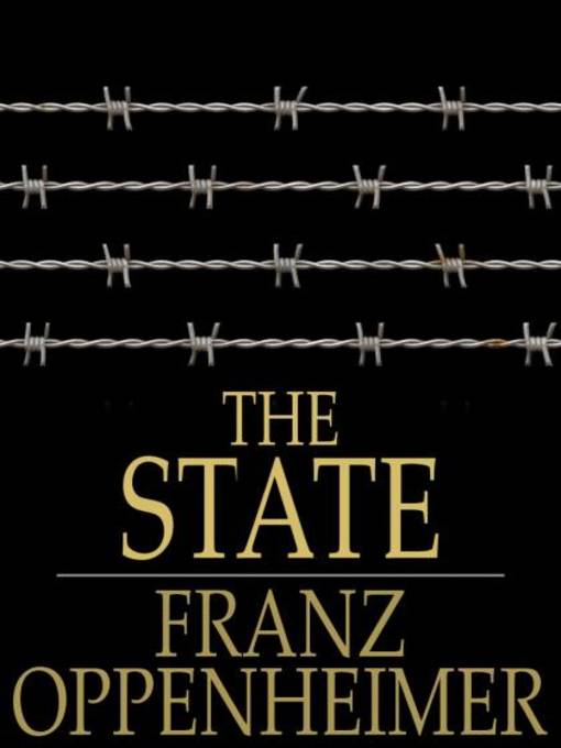 Title details for The State by Franz Oppenheimer - Available